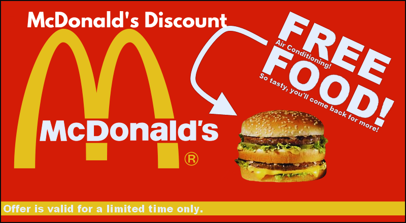 McDonald's Discount